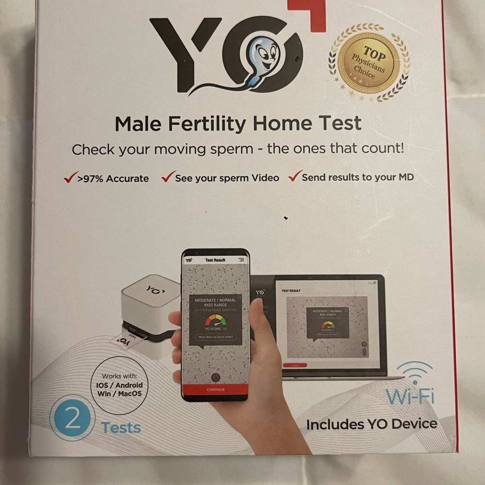NIB Yo Male Home Fertility test